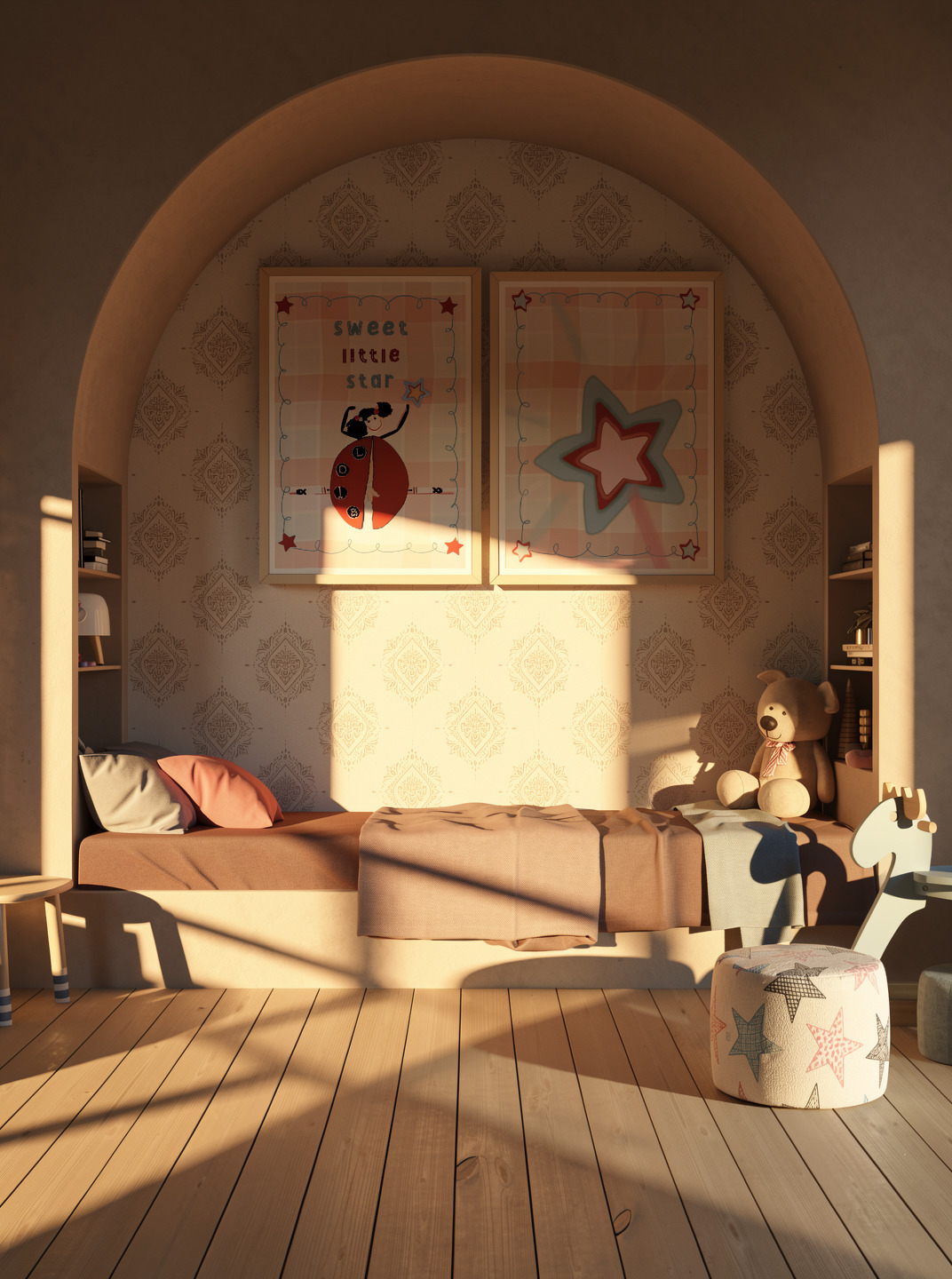 Sweet Little Star Duo – Printable Wall Art Set - Image 7