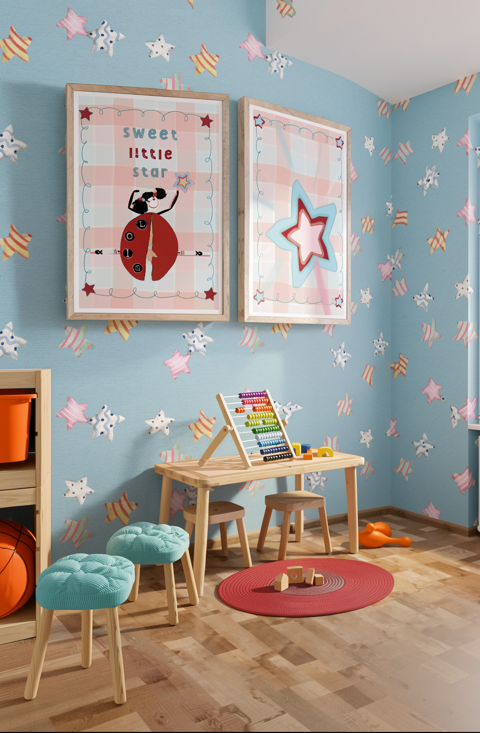 Sweet Little Star Duo – Printable Wall Art Set - Image 12