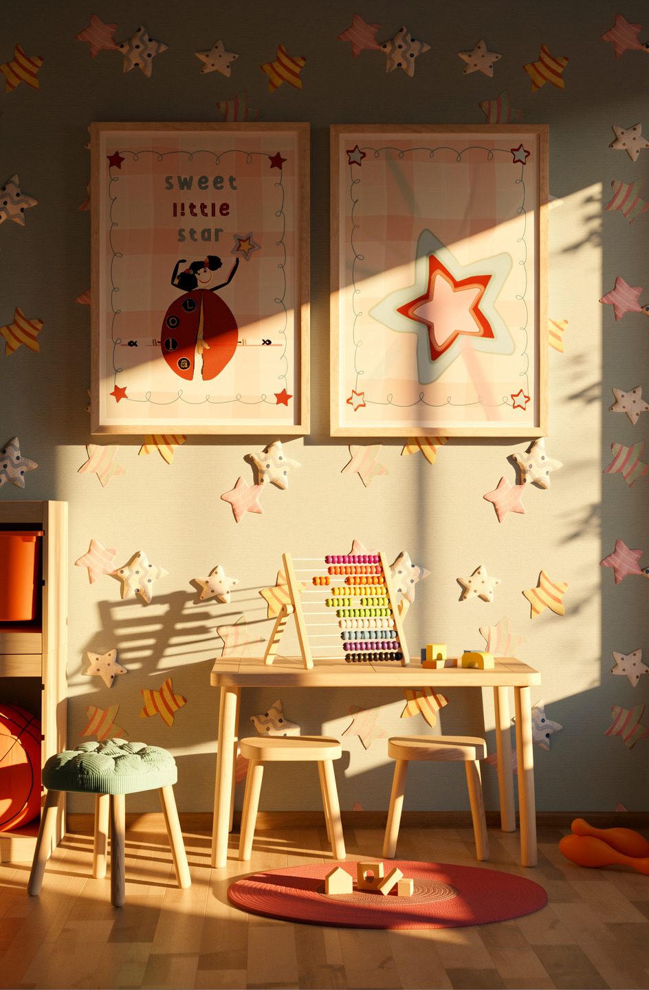 Sweet Little Star Duo – Printable Wall Art Set - Image 13