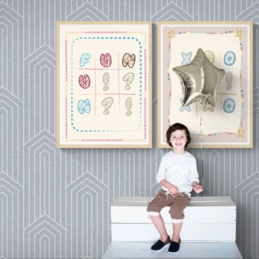Fun and XOXO Duo - Printable Wall Art Set