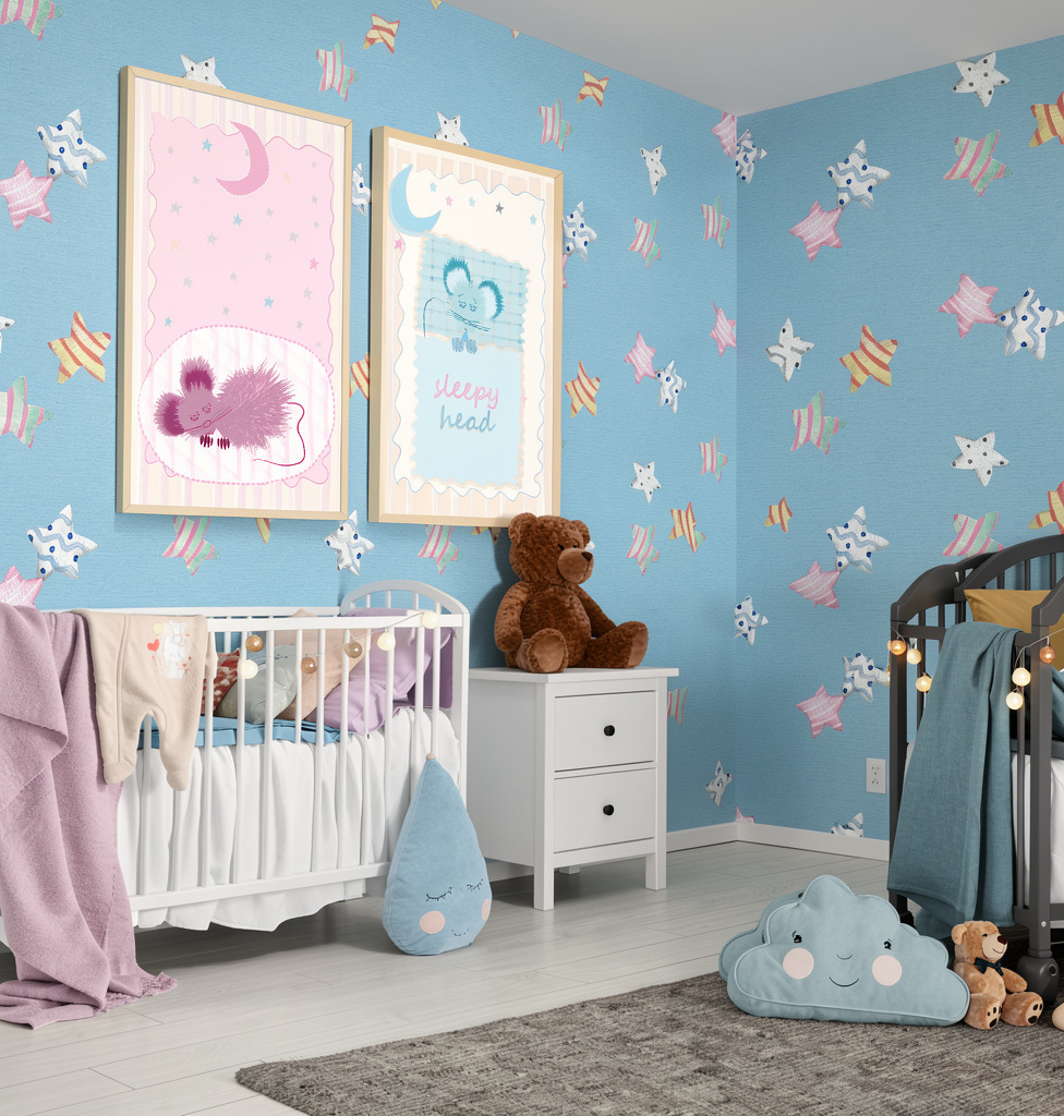 Sleepy Head Duo – Printable Wall Art Set - Image 2