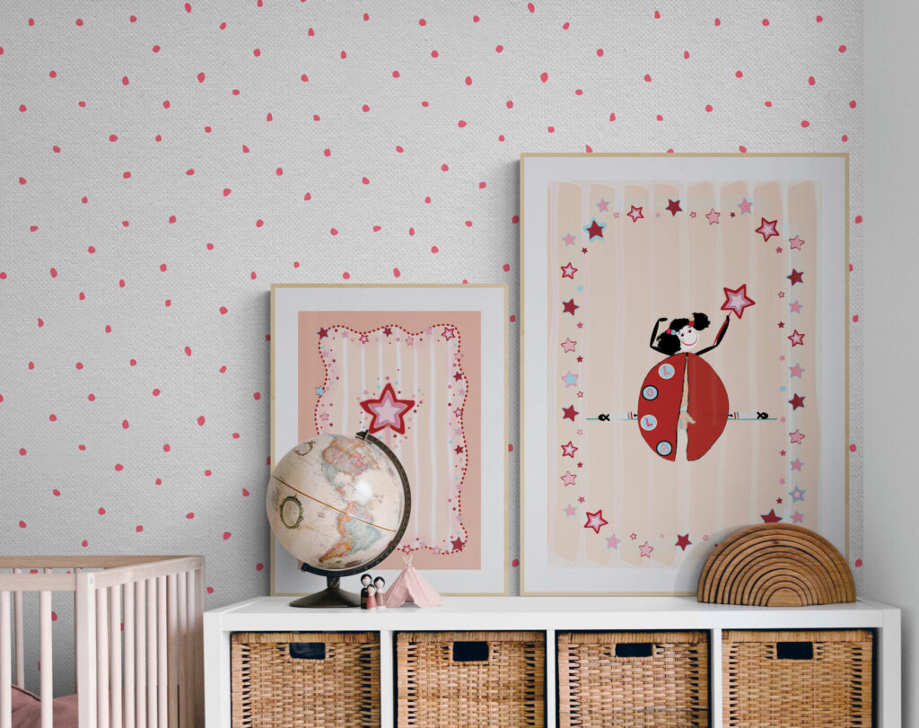 Wish Upon a Star Duo set for girls room