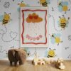 Yippee Printable Wall Art | Fun Cloud & Confetti Print | Kids Room Playroom Decor | Digital Download - Image 2