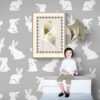 Kites Printable Wall Art | Warm Retro Kite Print | Kids Nursery Playroom Decor | Digital Download - Image 2