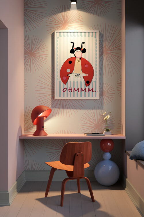 Alternative view of Lola Ohmm - Printable Wall Art