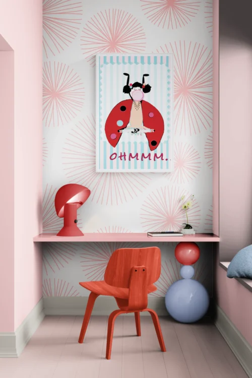 Alternative view of Lola Ohmm - Printable Wall Art