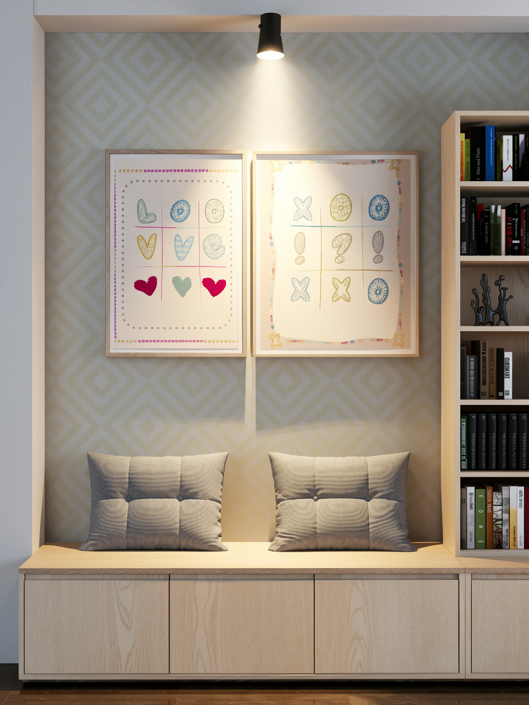 Love & XOXO Duo – 2 Piece Printable Wall Art Set - Image 9
