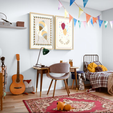 Party in The Sky Duo — Printable Wall Art Set