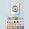 Dad Cat Printable Wall Art | Cute House of Cats | Boys Girls Room Nursery Decor | Digital Download - Image 2