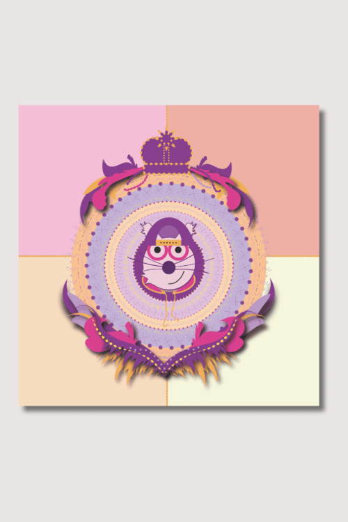 Brother Boy Cat House of Cats Print | Boys Girls Nursery Wall Art (Digital Download)